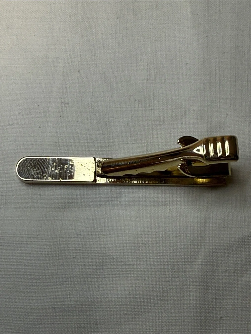 Givenchy Black Tone Logo Tie Bar Tie Clip 2
